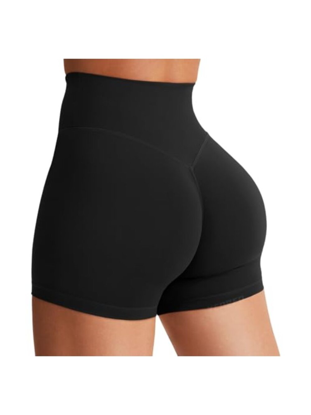 High Waist Biker Shorts Workout Hidden Scrunch Gym Yoga Shorts